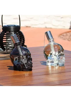 Cheapest ๐งจ Set of 4 Glass/Metal Grinning Skull Tabletop Torch - Black/Clear by Sunnydaze Decor ๐ 13 Cheapest ๐งจ Set of 4 Glass/Metal Grinning Skull Tabletop Torch - Black/Clear by Sunnydaze Decor ๐ -Sunnydaze Decor Shop Belk 10048