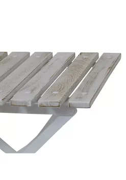 Top 10 🥰 Sunnydaze White European Chestnut Wood Folding Square Side Table - 20-Inch by Sunnydaze Decor 🔥 -Sunnydaze Decor Shop Belk 10051