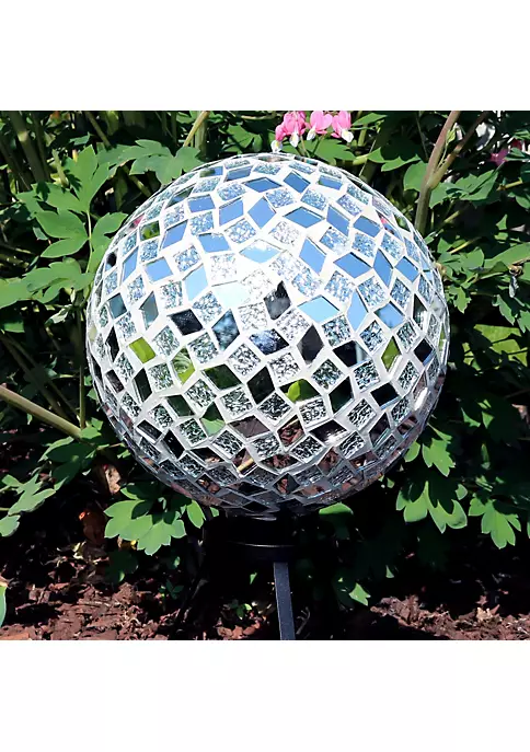 Cheap โ Mirrored Diamond Mosaic Gazing Globe - 10 in - Gray by Sunnydaze Decor ๐ฅฐ 7 Cheap โ Mirrored Diamond Mosaic Gazing Globe - 10 in - Gray by Sunnydaze Decor ๐ฅฐ - Image 5