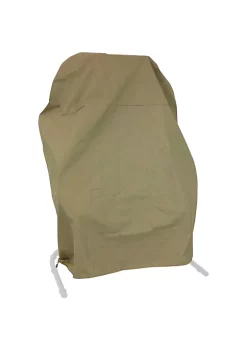 Hot Sale 🎁 Sunnydaze Loveseat Egg Chair Outdoor Furniture Cover - Khaki by Sunnydaze Decor 🎉