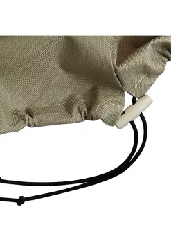 Hot Sale 🎁 Sunnydaze Loveseat Egg Chair Outdoor Furniture Cover - Khaki by Sunnydaze Decor 🎉 -Sunnydaze Decor Shop Belk 10071