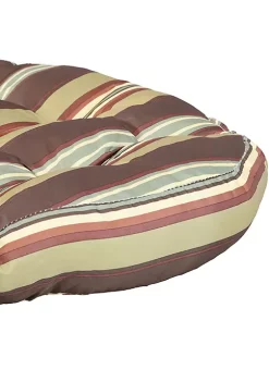 Best reviews of ✔️ Sunnydaze Polyester Large Round Floor Cushion - Set of 2 - Chocolate Stripes by Sunnydaze Decor 😉 -Sunnydaze Decor Shop Belk 10134