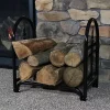 Coupon 💯 Sunnydaze Indoor/Outdoor Decorative Firewood Log Rack - 2-Foot by Sunnydaze Decor 😉 -Sunnydaze Decor Shop Belk 10180