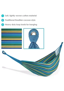 Flash Sale ๐ฅ 2-Person Woven Cotton Hammock with Carrying Case - Sea Grass by Sunnydaze Decor โจ 11 Flash Sale ๐ฅ 2-Person Woven Cotton Hammock with Carrying Case - Sea Grass by Sunnydaze Decor โจ -Sunnydaze Decor Shop Belk 10187
