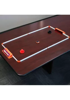 Budget 🎁 Sunnydaze Portable Hover Tabletop Air Hockey Game Set - 52-Inch by Sunnydaze Decor 😍