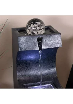 Cheap 🌟 Sunnydaze Soothing Matrix Indoor Tabletop Water Fountain with LED Light - 12-Inch by Sunnydaze Decor ❤️ -Sunnydaze Decor Shop Belk 10250