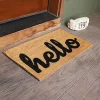 Top 10 🌟 Sunnydaze 17-inch x 30-inch Indoor/Outdoor PVC/Coir Hello Entrance Mat by Sunnydaze Decor 🤩 2 Top 10 🌟 Sunnydaze 17-inch x 30-inch Indoor/Outdoor PVC/Coir Hello Entrance Mat by Sunnydaze Decor 🤩 -Sunnydaze Decor Shop Belk 10301