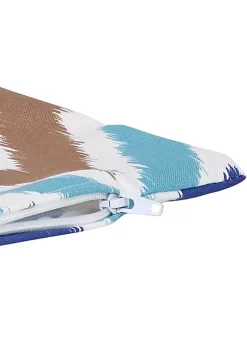 New ❤️ Sunnydaze 2 Square Outdoor Throw Pillow Covers - 17-Inch - Chevron Bliss by Sunnydaze Decor ❤️ -Sunnydaze Decor Shop Belk 10321