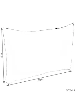 Best reviews of 🎉 Sunnydaze 2 Indoor/Outdoor Lumbar Throw Pillow Covers - 20-Inch - Chevron Bliss by Sunnydaze Decor ⭐ -Sunnydaze Decor Shop Belk 10329