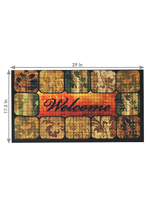Deals ⭐ Sunnydaze Earth Tone Plant Impressions Entrance Mat by Sunnydaze Decor 💯 6 Deals ⭐ Sunnydaze Earth Tone Plant Impressions Entrance Mat by Sunnydaze Decor 💯 - Image 5