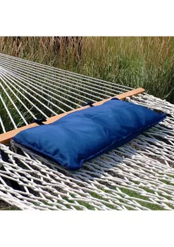 Best Sale 🔥 Sunnydaze Hammock Tie-On Pillow - Navy Blue - Polyester by Sunnydaze Decor 😉 -Sunnydaze Decor Shop Belk 1097