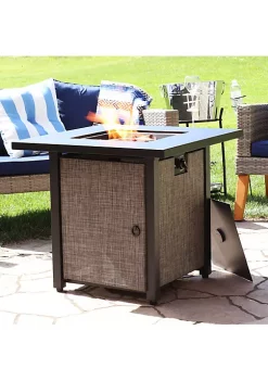 Wholesale ๐ 25.25 in Kleifar Metal Smokeless Propane Gas Fire Pit Table by Sunnydaze Decor ๐