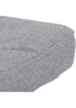 Best Sale 😀 Indoor/Outdoor Olefin 3-Piece Tufted Settee Cushion Set - Gray by Sunnydaze Decor 🔥 -Sunnydaze Decor Shop Belk 1215