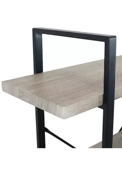 Coupon 👍 5-Tier Industrial Open-Shelf Bookshelf - Oak Gray by Sunnydaze Decor 😉 -Sunnydaze Decor Shop Belk 1242