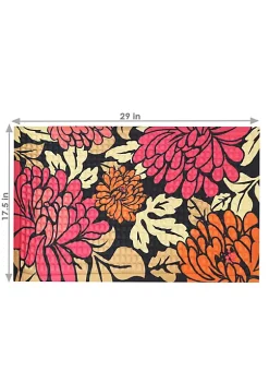 Buy 😀 Sunnydaze Autumnal Floral Entrance Mat by Sunnydaze Decor 🎉 -Sunnydaze Decor Shop Belk 1262