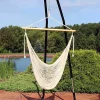 Outlet ✔️ Large Mayan Cotton/Nylon Rope Hammock Chair - Natural by Sunnydaze Decor ✔️ -Sunnydaze Decor Shop Belk 1270