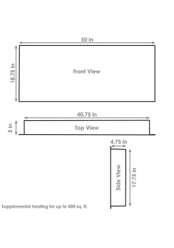 Best reviews of ⌛ 50 in Sophisticated Hearth Indoor Electric Fireplace - Black by Sunnydaze Decor 🔥 -Sunnydaze Decor Shop Belk 1308