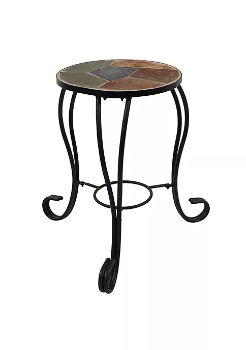 Best reviews of 💯 12.75 in Mosaic Slate Tile Round Patio Side Table Plant Stand by Sunnydaze Decor ❤️ 4 Best reviews of 💯 12.75 in Mosaic Slate Tile Round Patio Side Table Plant Stand by Sunnydaze Decor ❤️ - Image 2