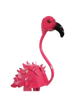 Best deal 🌟 Sunnydaze Flamingo Family Fiesta Metal Yard Art Statues by Sunnydaze Decor ✔️ -Sunnydaze Decor Shop Belk 1330