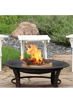 Cheapest ⭐ 23 in Classic Elegance Steel Replacement Fire Pit Bowl - Black by Sunnydaze Decor ✔️ -Sunnydaze Decor Shop Belk 1356