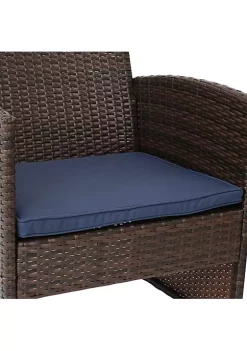 Promo ๐ Ardfield Rattan 4-Piece Patio Furniture Set - Brown and Navy Blue by Sunnydaze Decor ๐ 10 Promo ๐ Ardfield Rattan 4-Piece Patio Furniture Set - Brown and Navy Blue by Sunnydaze Decor ๐ -Sunnydaze Decor Shop Belk 1387