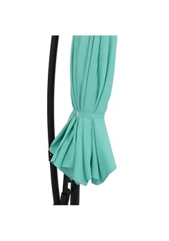 Top 10 🛒 9.5 ft Cantilever Offset Patio Umbrella with Crank - Seafoam by Sunnydaze Decor ✨ -Sunnydaze Decor Shop Belk 1417