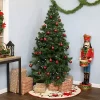 Promo ⭐ Sunnydaze Faux Canadian Pine 🎄 Christmas Tree with Hinged Branches - 7-Foot by Sunnydaze Decor 😉 -Sunnydaze Decor Shop Belk 1426