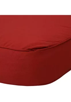 Buy 🤩 Indoor/Outdoor Polyester Back and Seat Cushions - Red by Sunnydaze Decor 😉 -Sunnydaze Decor Shop Belk 1434