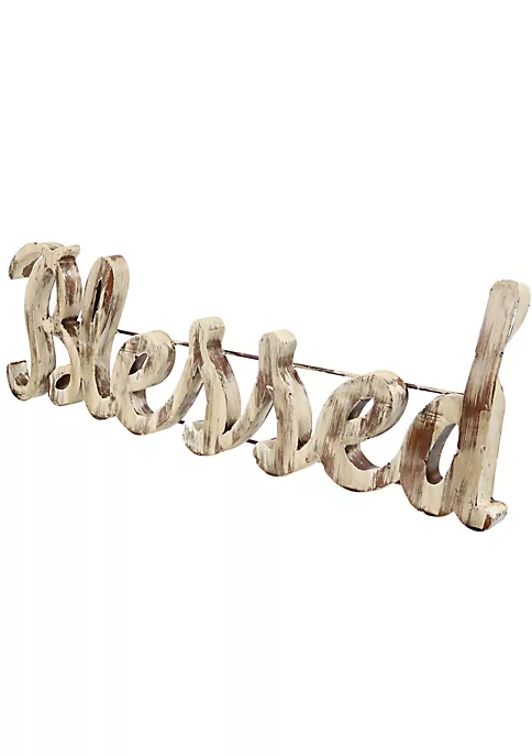 Cheap ⭐ Sunnydaze Indoor/Outdoor Blessed Rustic Metal Hanging Sign - 31-Inch by Sunnydaze Decor ❤️ 4 Cheap ⭐ Sunnydaze Indoor/Outdoor Blessed Rustic Metal Hanging Sign - 31-Inch by Sunnydaze Decor ❤️ - Image 2