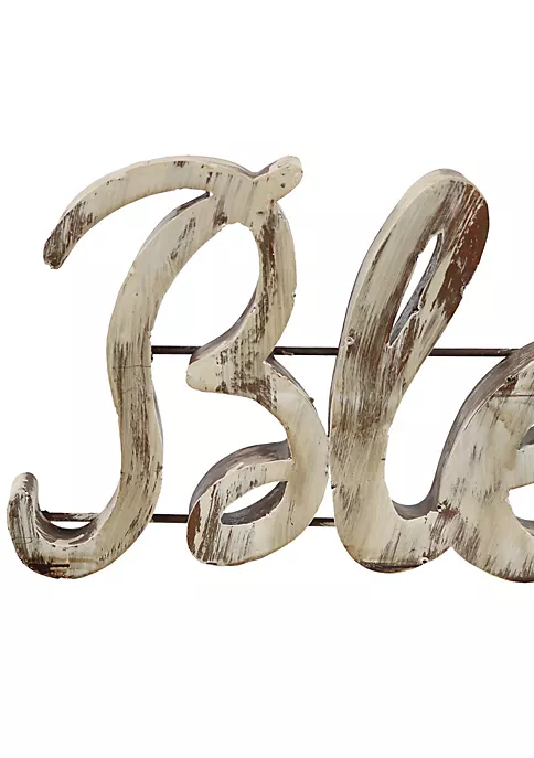 Cheap ⭐ Sunnydaze Indoor/Outdoor Blessed Rustic Metal Hanging Sign - 31-Inch by Sunnydaze Decor ❤️ 5 Cheap ⭐ Sunnydaze Indoor/Outdoor Blessed Rustic Metal Hanging Sign - 31-Inch by Sunnydaze Decor ❤️ - Image 3