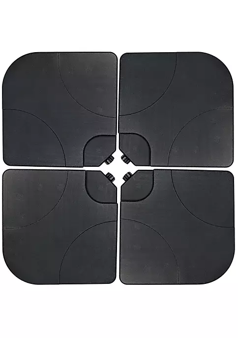 Top 10 😀 Sand or Water Square Cantilever Offset Patio Umbrella Base Plates by Sunnydaze Decor 😉 4 Top 10 😀 Sand or Water Square Cantilever Offset Patio Umbrella Base Plates by Sunnydaze Decor 😉 - Image 2