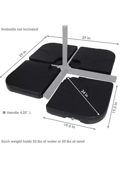 Top 10 😀 Sand or Water Square Cantilever Offset Patio Umbrella Base Plates by Sunnydaze Decor 😉 12 Top 10 😀 Sand or Water Square Cantilever Offset Patio Umbrella Base Plates by Sunnydaze Decor 😉 -Sunnydaze Decor Shop Belk 1506