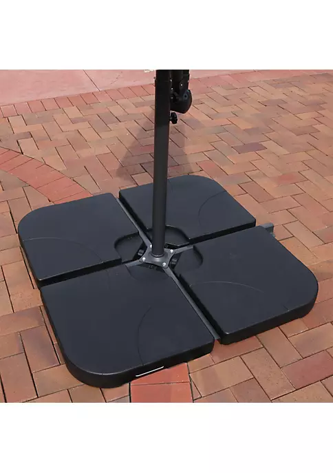 Top 10 😀 Sand or Water Square Cantilever Offset Patio Umbrella Base Plates by Sunnydaze Decor 😉 8 Top 10 😀 Sand or Water Square Cantilever Offset Patio Umbrella Base Plates by Sunnydaze Decor 😉 - Image 6