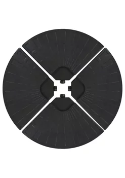 Buy 🔔 Sand or Water Round Cantilever Offset Patio Umbrella Base Plates by Sunnydaze Decor ❤️ -Sunnydaze Decor Shop Belk 1600