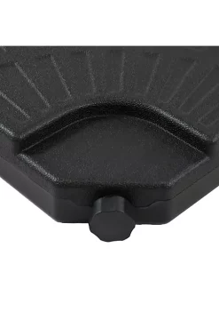 Buy 🔔 Sand or Water Round Cantilever Offset Patio Umbrella Base Plates by Sunnydaze Decor ❤️ -Sunnydaze Decor Shop Belk 1601