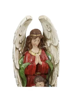Brand new 🤩 Sunnydaze Guardian Angel and Holy Family Indoor/Outdoor Resin Statue - 31-Inch by Sunnydaze Decor ⌛ -Sunnydaze Decor Shop Belk 1618