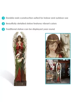 Brand new 🤩 Sunnydaze Guardian Angel and Holy Family Indoor/Outdoor Resin Statue - 31-Inch by Sunnydaze Decor ⌛ -Sunnydaze Decor Shop Belk 1619