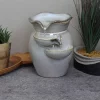 Brand new ⌛ Cascading Side Tiers Ceramic Indoor Water Fountain - 8 in by Sunnydaze Decor ❤️