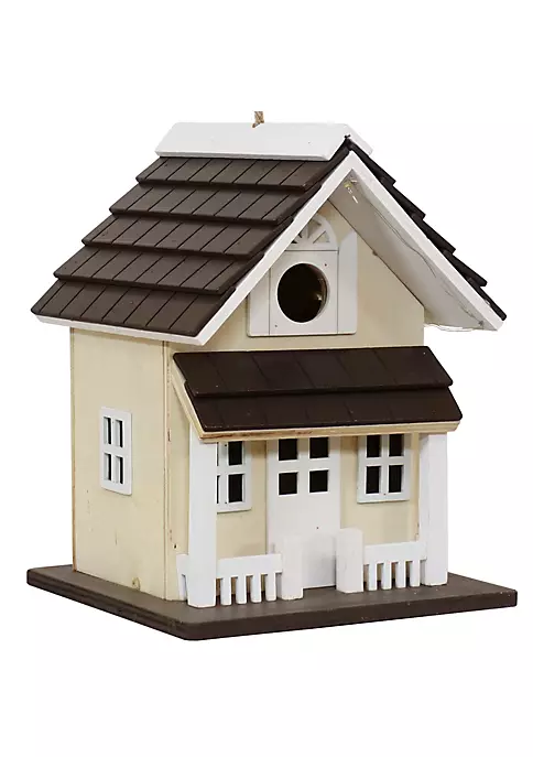Best Pirce โค๏ธ 9.25 in Wooden Cozy Home Birdhouse with Solar LED Light - Cream by Sunnydaze Decor ๐ 4 Best Pirce โค๏ธ 9.25 in Wooden Cozy Home Birdhouse with Solar LED Light - Cream by Sunnydaze Decor ๐ - Image 2