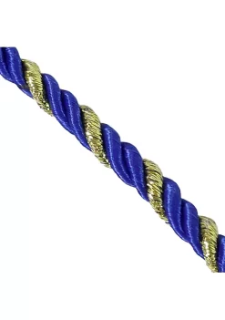 Buy 🎁 Indoor/Outdoor Rope Curtain Tiebacks - Blue - Set of 4 by Sunnydaze Decor ❤️ -Sunnydaze Decor Shop Belk 170