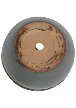 Deals 🎉 12 in Chalet Glazed Ceramic Planter - Gray - Set of 2 by Sunnydaze Decor 🥰 -Sunnydaze Decor Shop Belk 1736