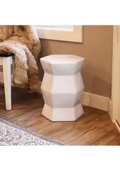 Budget โ๏ธ 17.25 in Moderno Geometric Glaze Ceramic Garden Stool - White by Sunnydaze Decor ๐ฅ 13 Budget โ๏ธ 17.25 in Moderno Geometric Glaze Ceramic Garden Stool - White by Sunnydaze Decor ๐ฅ -Sunnydaze Decor Shop Belk 1756