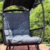 Best reviews of 😀 Basket Chair Replacement Cushion - Gray by Sunnydaze Decor 😍