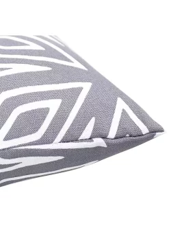 Best deal 💯 Sunnydaze 2 Outdoor Tufted Back Cushions - 19 x 19-Inch - Gray Geometric by Sunnydaze Decor 🎉 -Sunnydaze Decor Shop Belk 1789