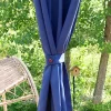 Cheapest ✔️ Indoor/Outdoor Polyester Curtain Tiebacks - Blue - Set of 2 by Sunnydaze Decor 🔔 -Sunnydaze Decor Shop Belk 1821