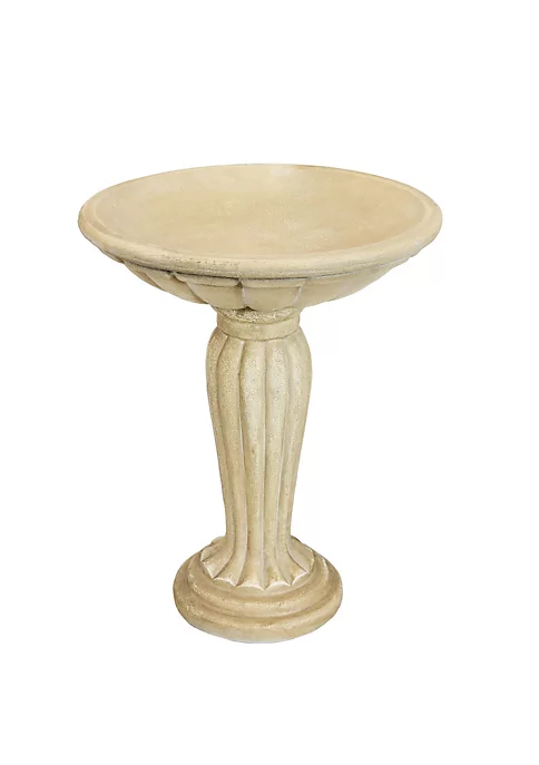 Hot Sale ๐ Crecian Glass Fiber Reinforced Concrete Bird Bath - 16 in - Cream by Sunnydaze Decor ๐คฉ 4 Hot Sale ๐ Crecian Glass Fiber Reinforced Concrete Bird Bath - 16 in - Cream by Sunnydaze Decor ๐คฉ - Image 2