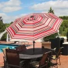 Buy 😍 9 ft Solar Patio Umbrella with Lights, Tilt, and Crank - Red by Sunnydaze Decor ⌛ 2 Buy 😍 9 ft Solar Patio Umbrella with Lights, Tilt, and Crank - Red by Sunnydaze Decor ⌛ -Sunnydaze Decor Shop Belk 1983
