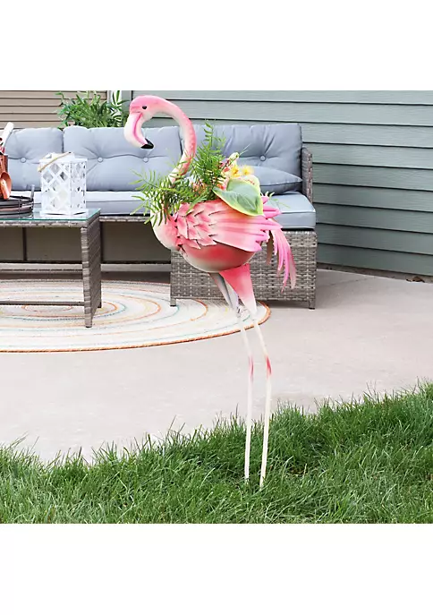 Flash Sale 👏 Flamingo Indoor/Outdoor Metal Garden Statue - Set of 2 by Sunnydaze Decor ⌛ 3 Flash Sale 👏 Flamingo Indoor/Outdoor Metal Garden Statue - Set of 2 by Sunnydaze Decor ⌛