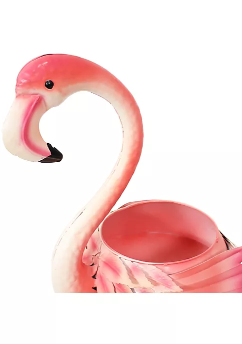 Flash Sale 👏 Flamingo Indoor/Outdoor Metal Garden Statue - Set of 2 by Sunnydaze Decor ⌛ 5 Flash Sale 👏 Flamingo Indoor/Outdoor Metal Garden Statue - Set of 2 by Sunnydaze Decor ⌛ - Image 3
