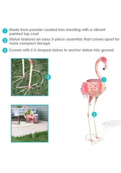 Flash Sale 👏 Flamingo Indoor/Outdoor Metal Garden Statue - Set of 2 by Sunnydaze Decor ⌛ 11 Flash Sale 👏 Flamingo Indoor/Outdoor Metal Garden Statue - Set of 2 by Sunnydaze Decor ⌛ -Sunnydaze Decor Shop Belk 1991